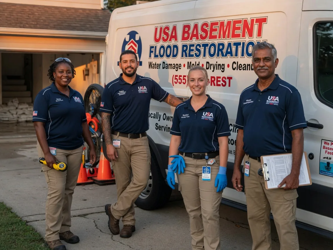 Basement Flood Cleanup company in Foxworth, MS